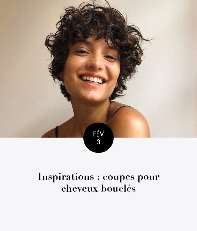 coupe cheveux bouclés