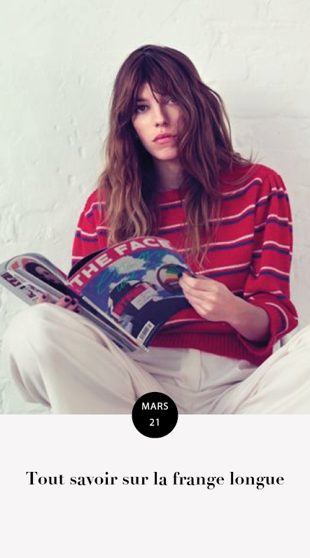 frange longue