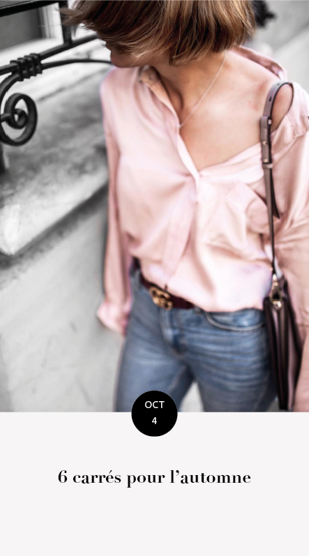 6 carrés automne
