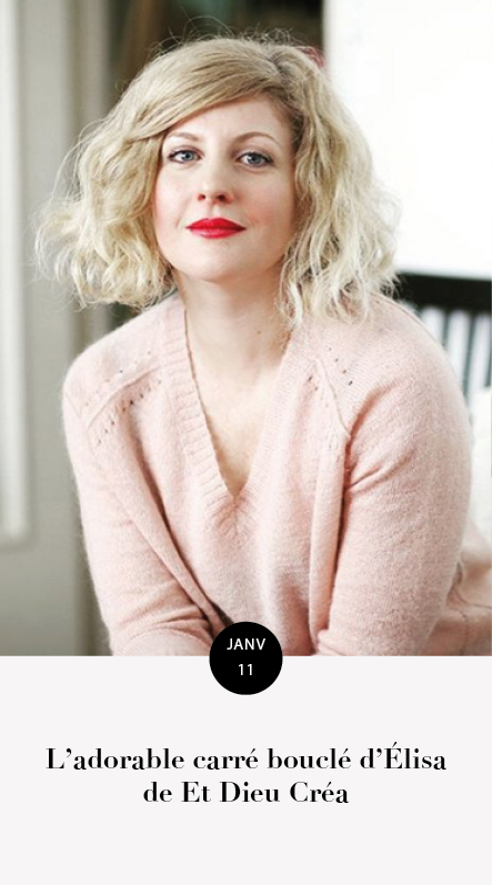 le carré bouclé d'Elisa