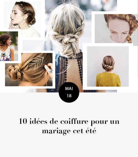 coiffure mariage été