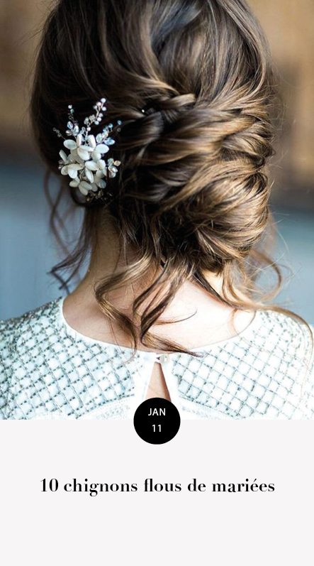 chignons flous