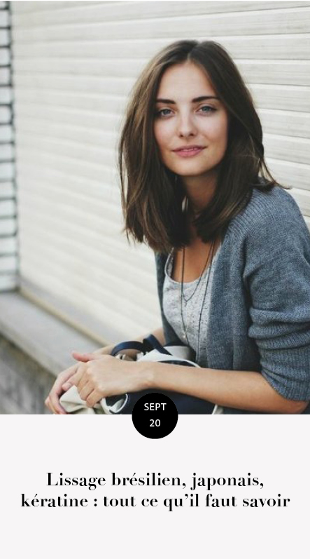 tout savoir sur les lissages