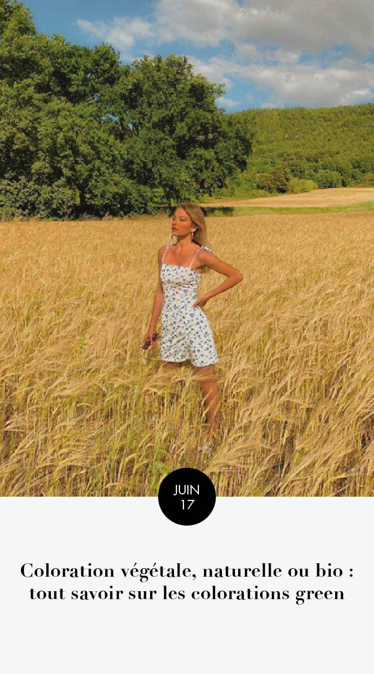 Coloration végétale, naturelle ou bio : tout savoir sur les colorations green