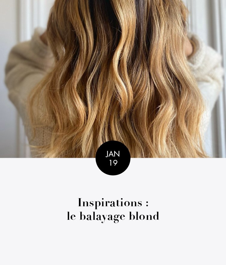 balayage blond