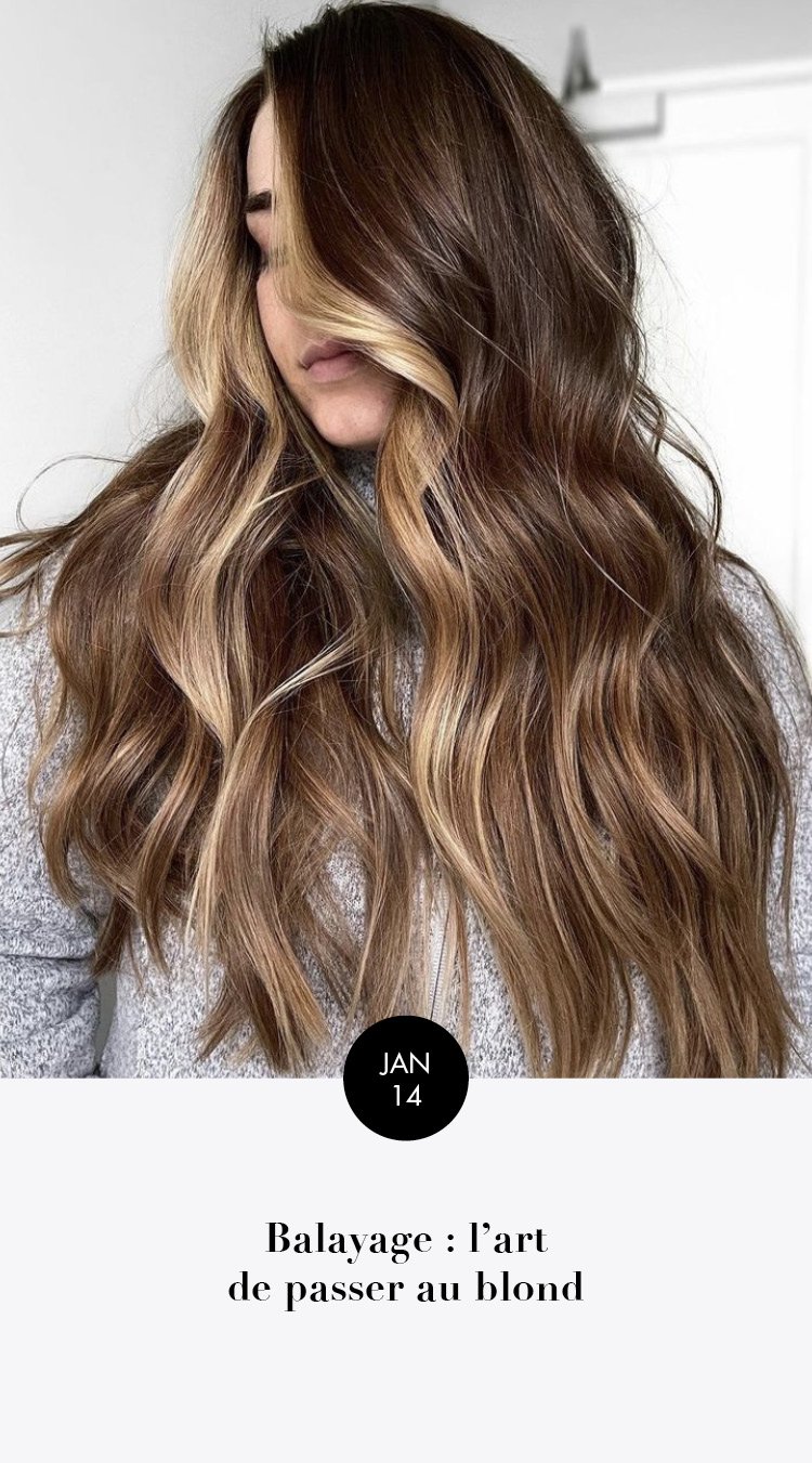 balayage blond